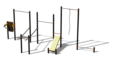 Спортивный комплекс воркаут ВС-90 в Мелитополе