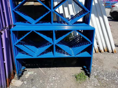 Ограждение площадки МАФ 5001 в Мелитополе