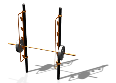 Спортивный комплекс воркаут ВС-84 в Мелитополе