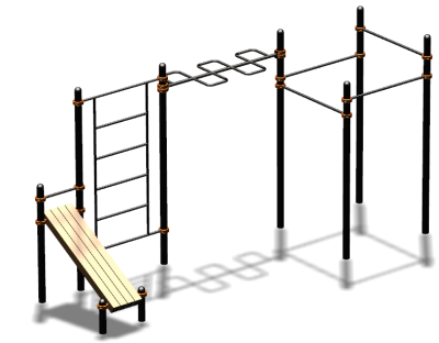Спортивный комплекс воркаут ВС-74 в Мелитополе