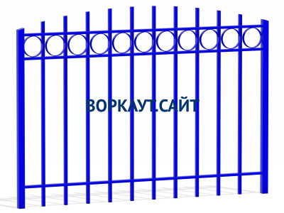Ограждение спортивной площадки МАФ 5005 в Мелитополе