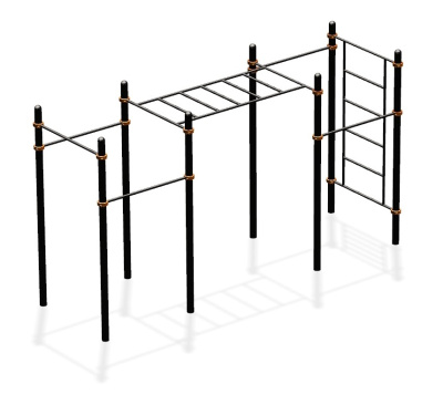 Спортивный комплекс воркаут ВС-54 в Мелитополе
